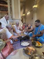 Sharadiya Navaratri Utsava 2025 - Day 9 at Karla (30 Sep 2025) Smt Sanjana Hervatte Bantwal and Shri Soham Honnavar